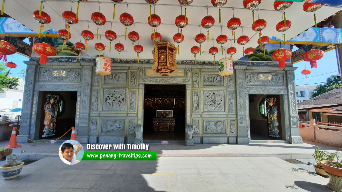 Leng Eng Siah Sam Ong Hu Temple 檳城大路后靈應社孫佘池三王府