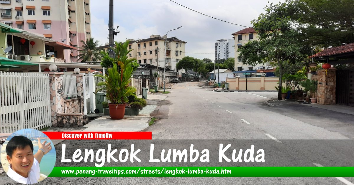 Lengkok Lumba Kuda, George Town, Penang