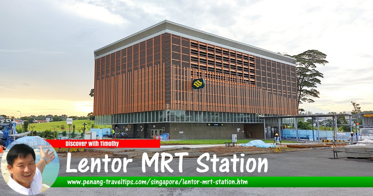 Lentor MRT Station, Singapore