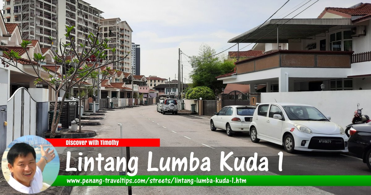 Lintang Lumba Kuda, George Town, Penang