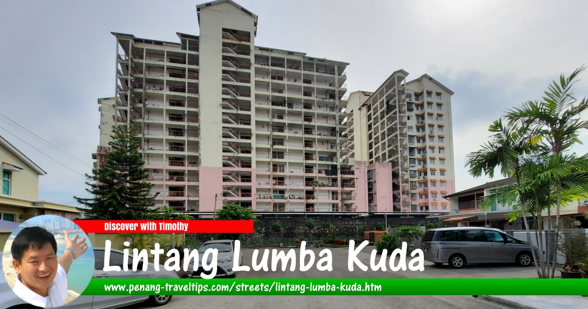 Lintang Lumba Kuda, George Town, Penang