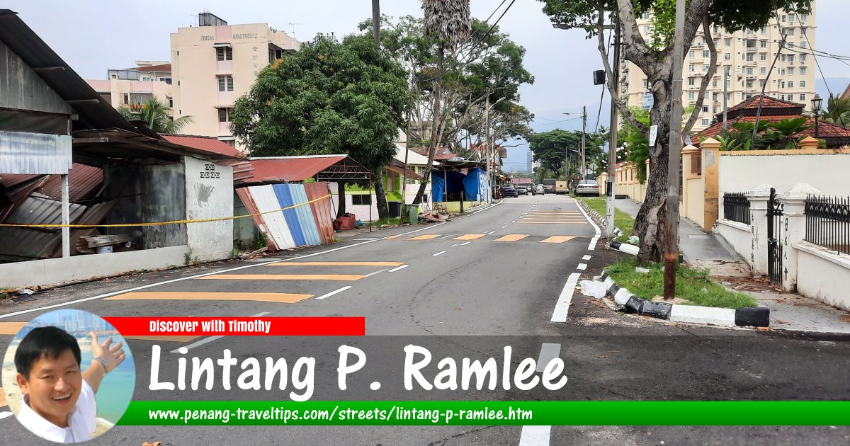 Lintang P. Ramlee, George Town, Penang