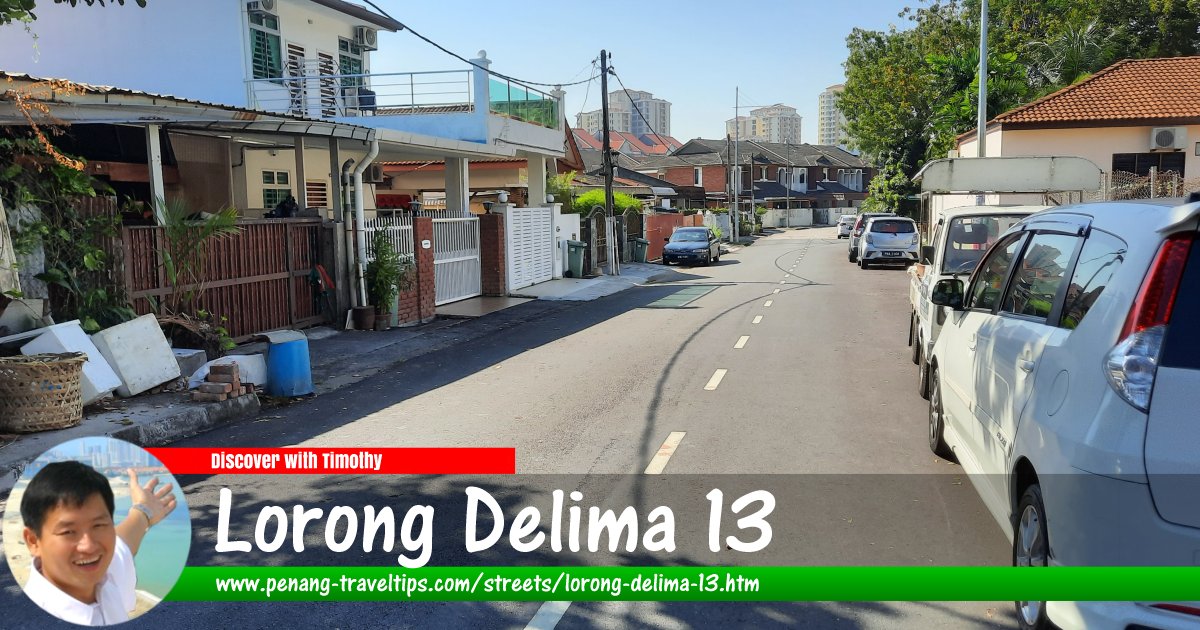 Lorong Delima 13, Island Glades, Penang