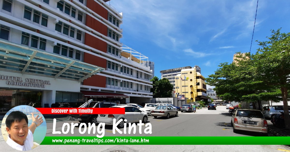Lorong Kinta, George Town, Penang