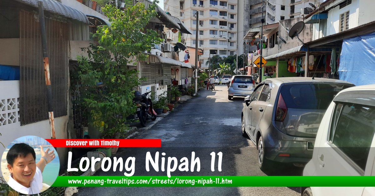 Lorong Nipah 11, Sungai Dua, Penang