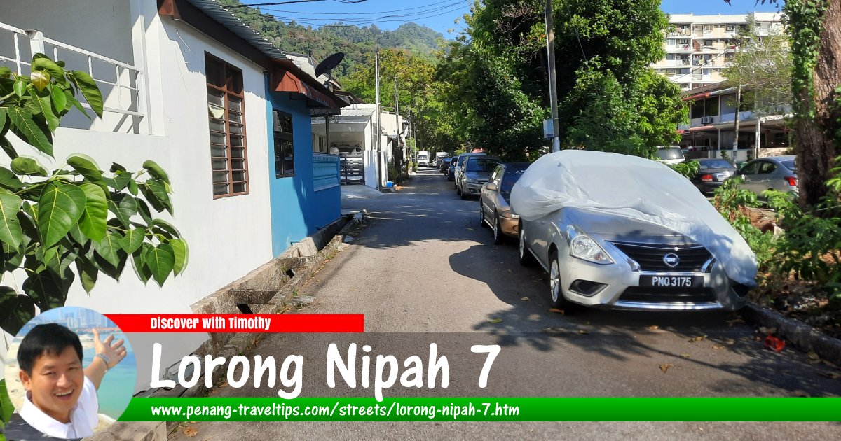 Lorong Nipah 7, Sungai Dua, Penang