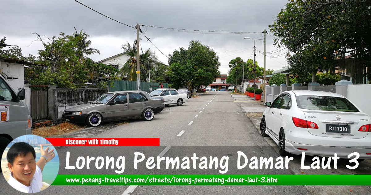 Lorong Permatang Damar Laut 3