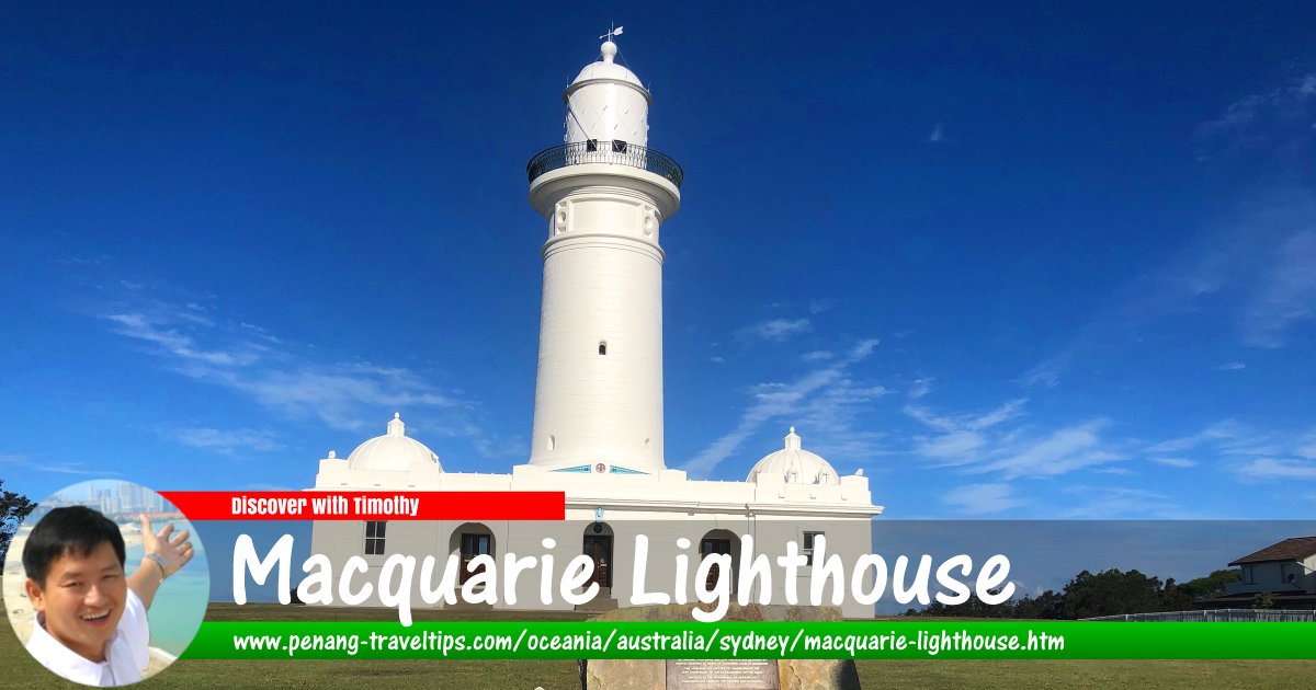 Macquarie Lighthouse, Sydney