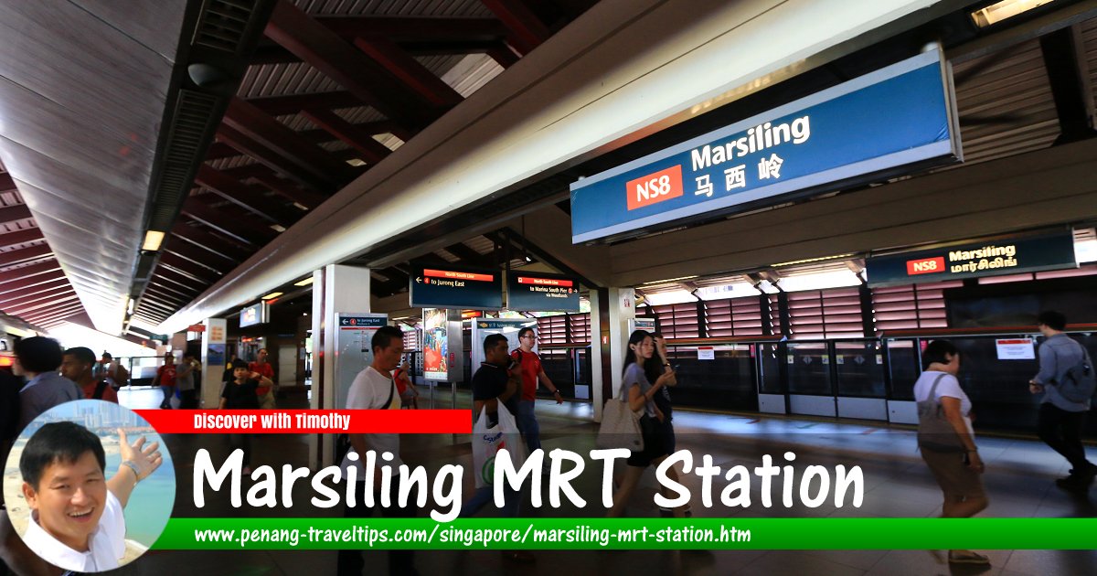 Marsiling MRT Station, Singapore