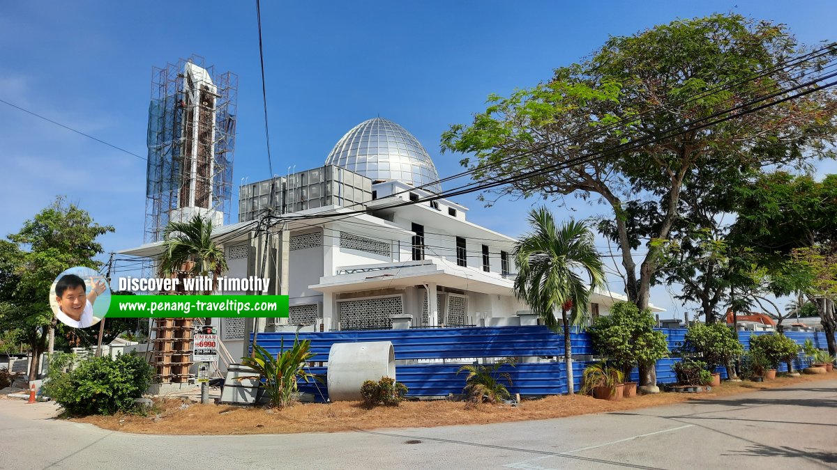 Masjid Al Qahhar under reconstruction