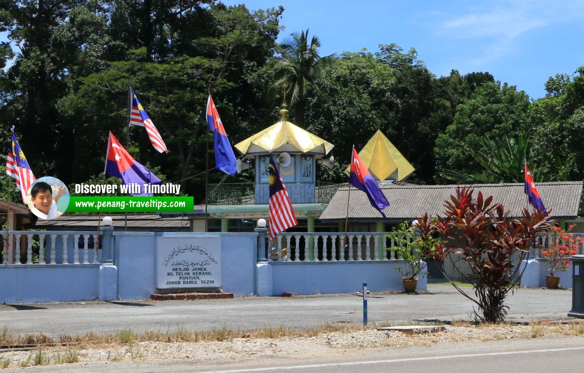 Masjid Jamek Kampung Teluk Kerang, Pontian