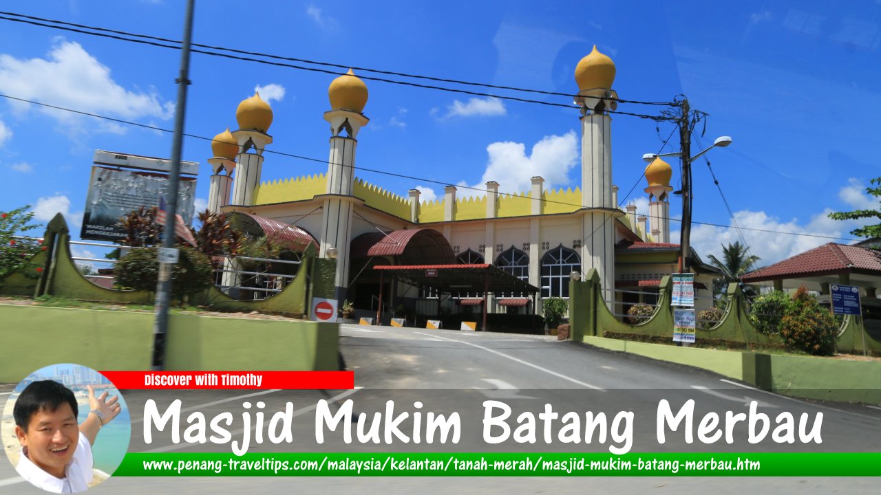 Masjid Mukim Batang Merbau, Tanah Merah