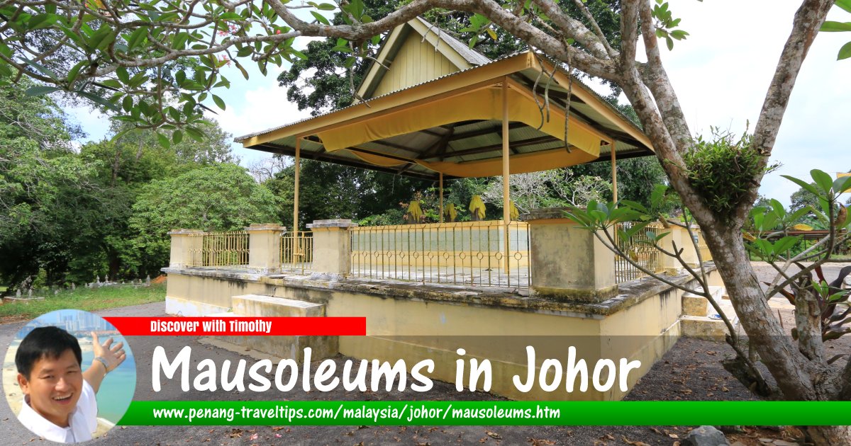 Mausoleums in Johor