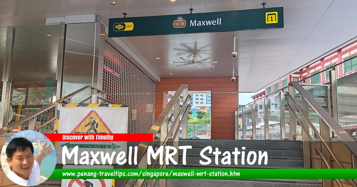 Maxwell MRT Station, Singapore