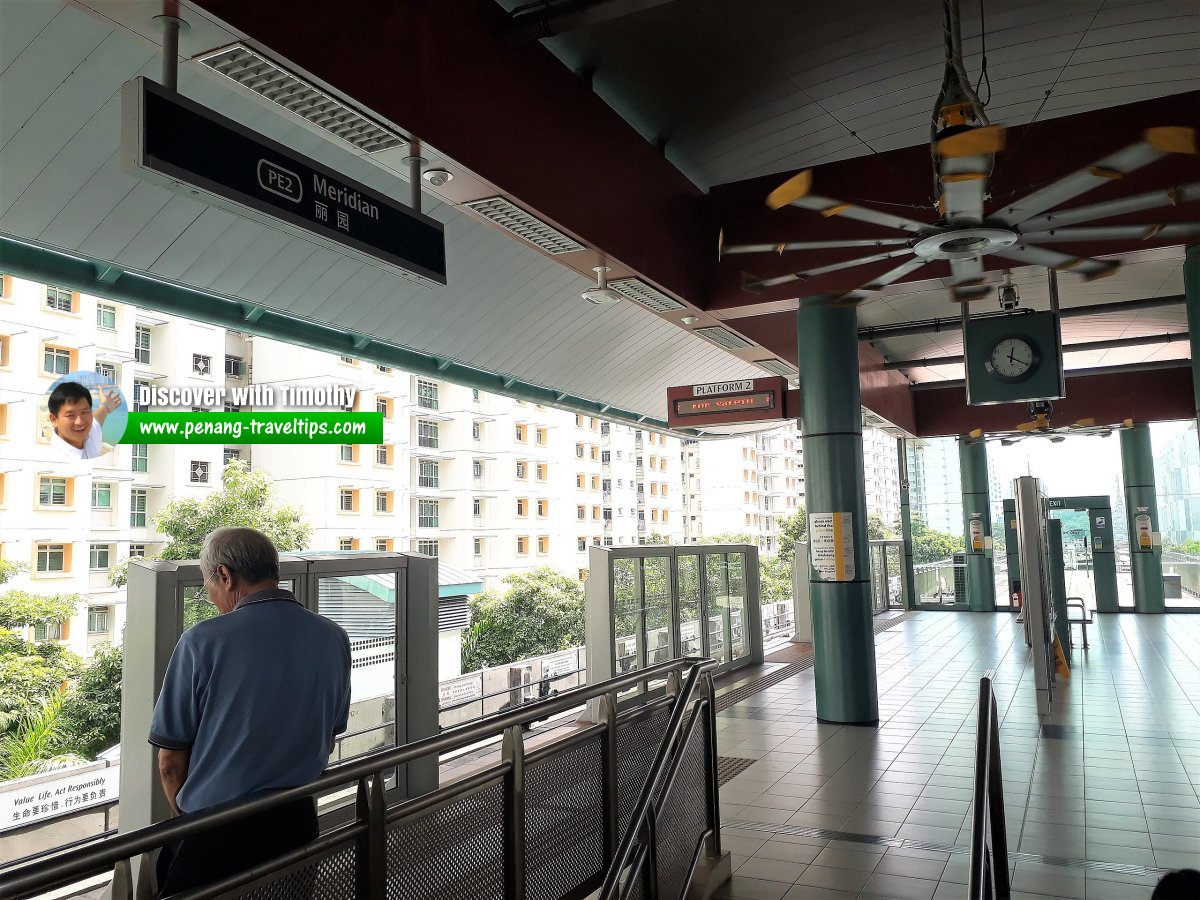 Meridian LRT Station, Singapore