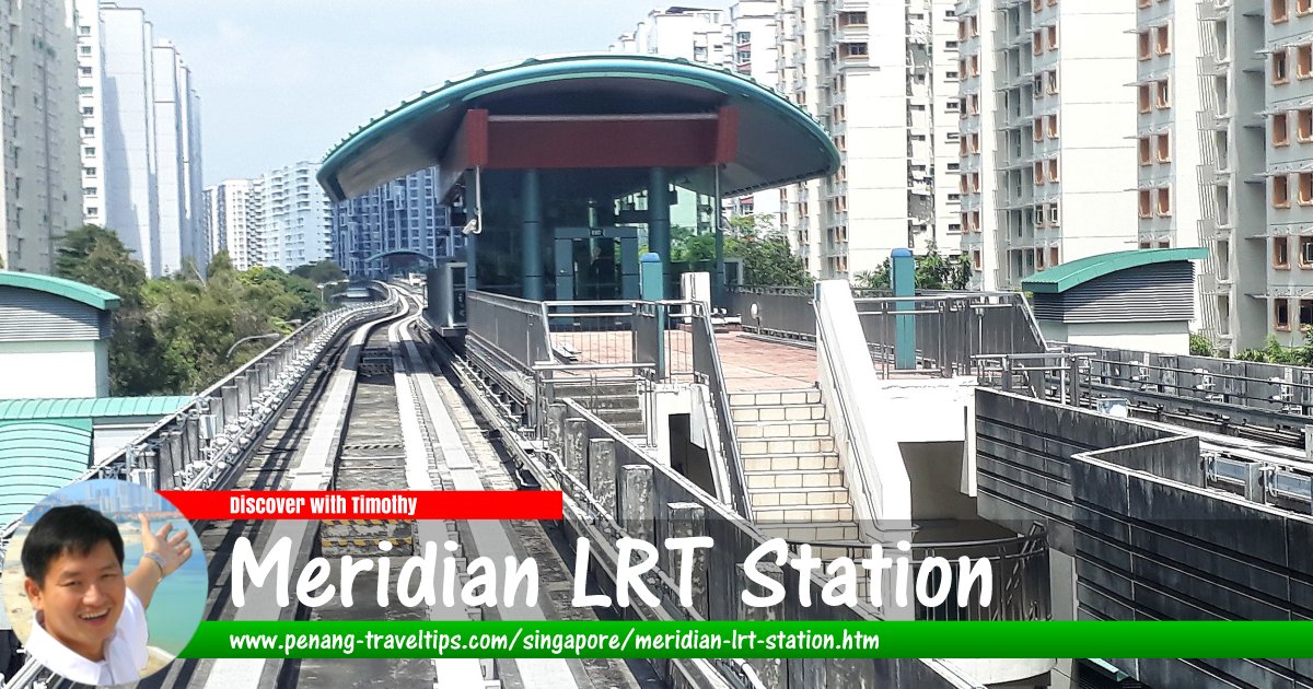 Meridian LRT Station, Singapore
