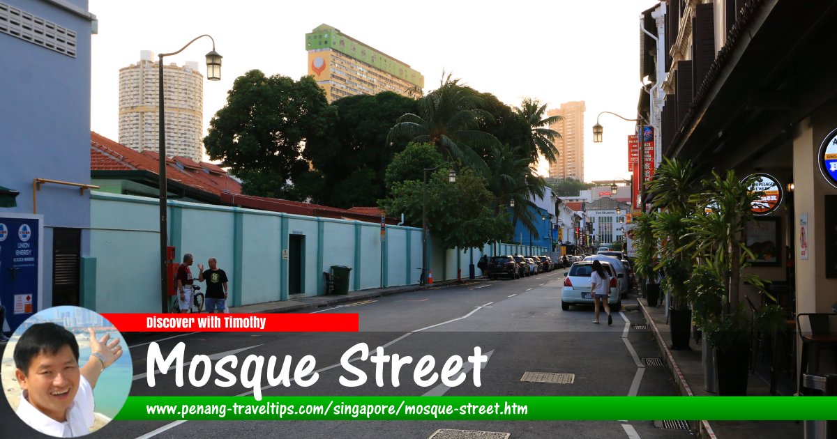 Mosque Street, Singapore