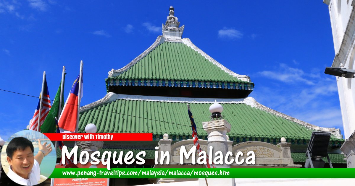 Mosques in Malacca