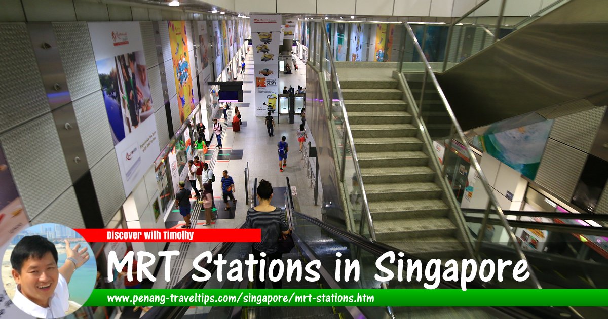 MRT Stations in Singapore