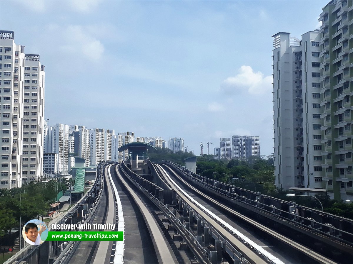 Nibong LRT Station, Singapore