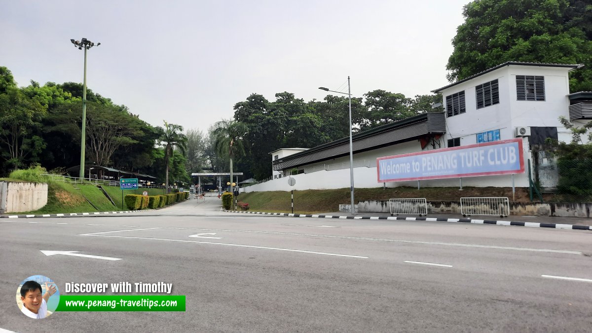 Penang Turf Club entrance