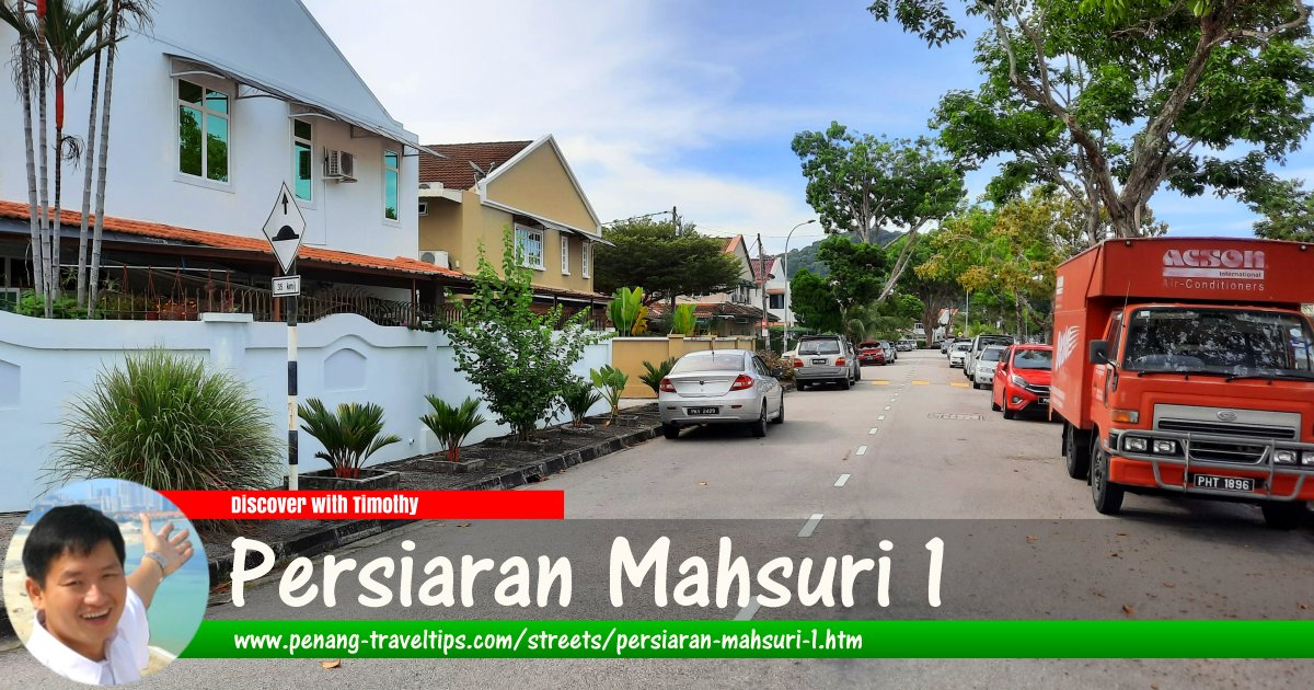 Persiaran Mahsuri 1, Bayan Baru