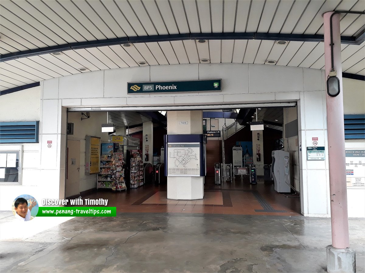 Phoenix LRT Station, Singapore