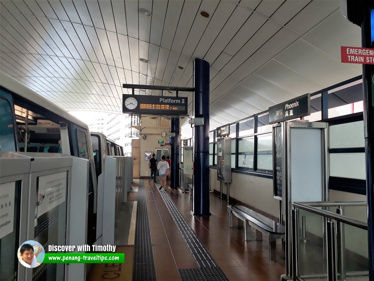 Phoenix LRT Station, Singapore