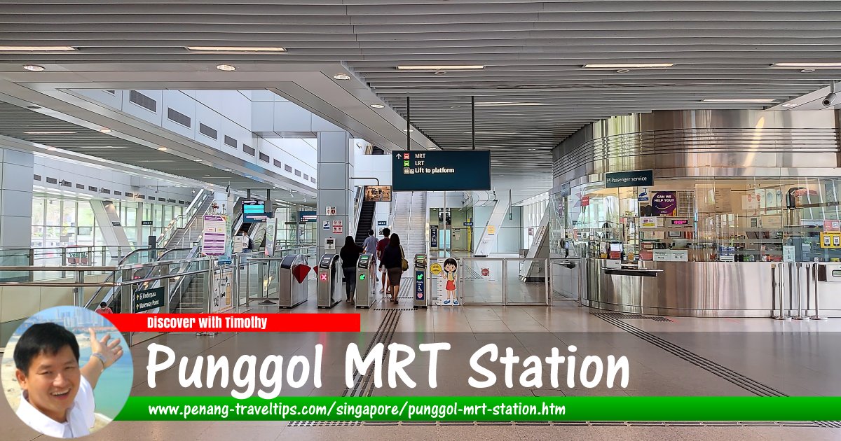 Punggol MRT Station, Singapore