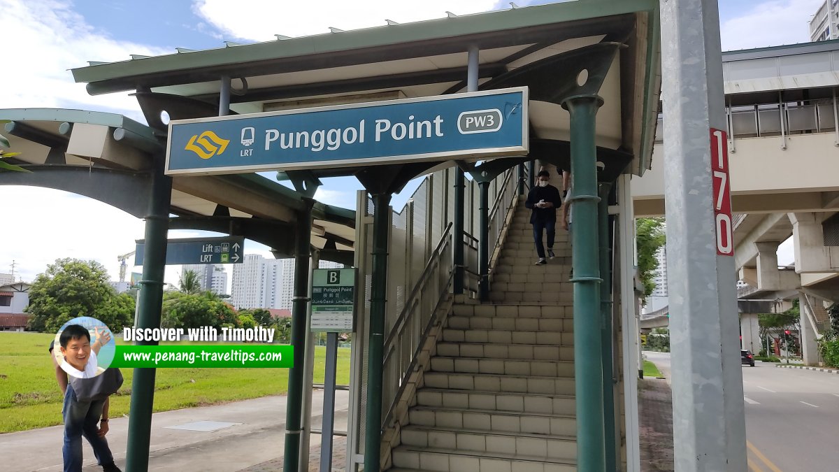 Punggol Point LRT Station, Singapore