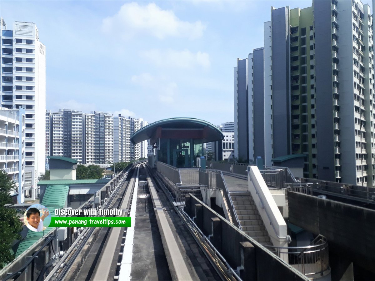 Punggol Point LRT Station, Singapore