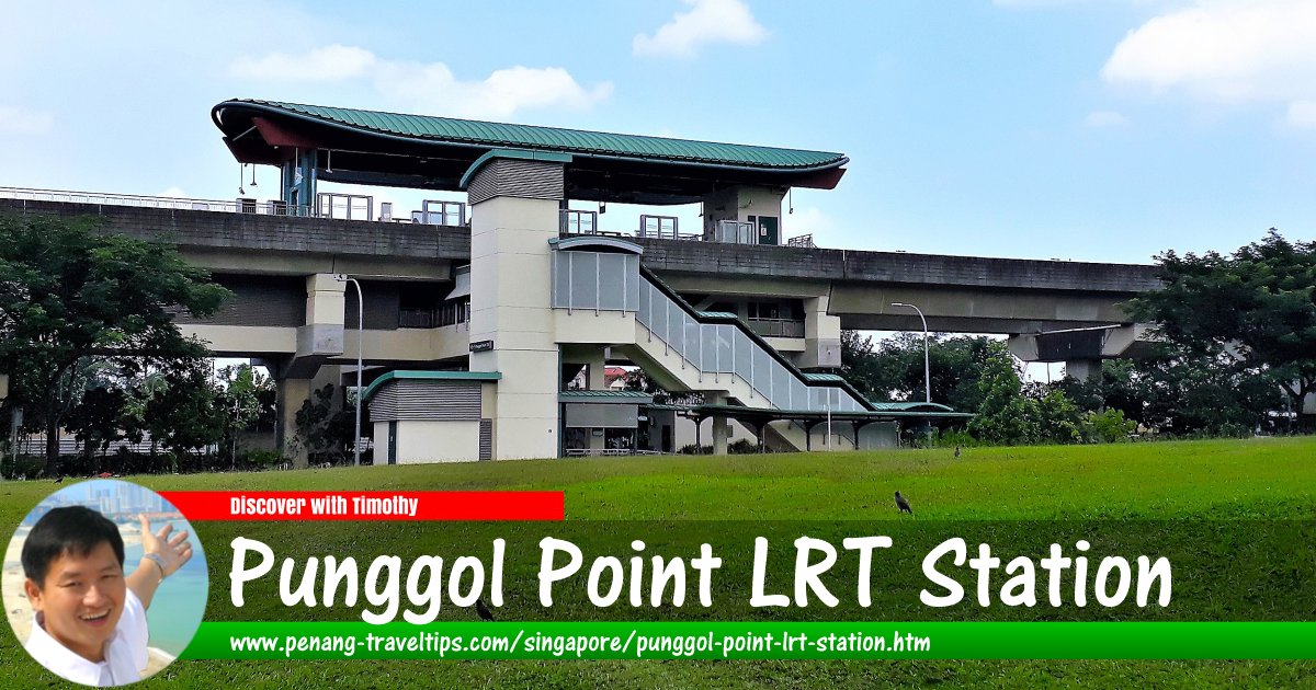 Punggol Point LRT Station, Singapore