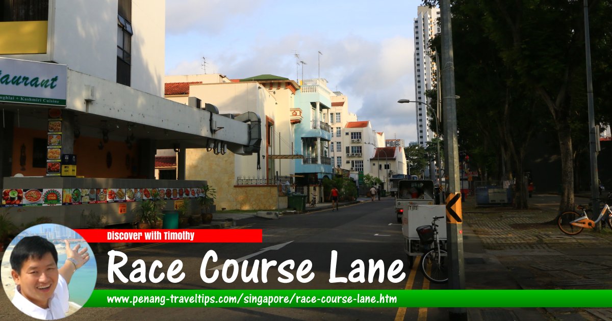 Race Course Lane, Singapore