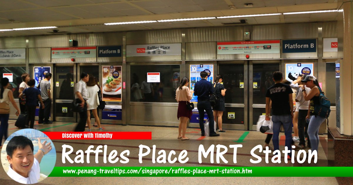 Raffles Place MRT Station, Singapore