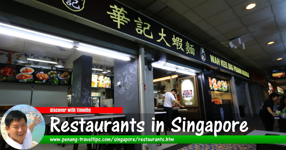 Restaurants in Singapore