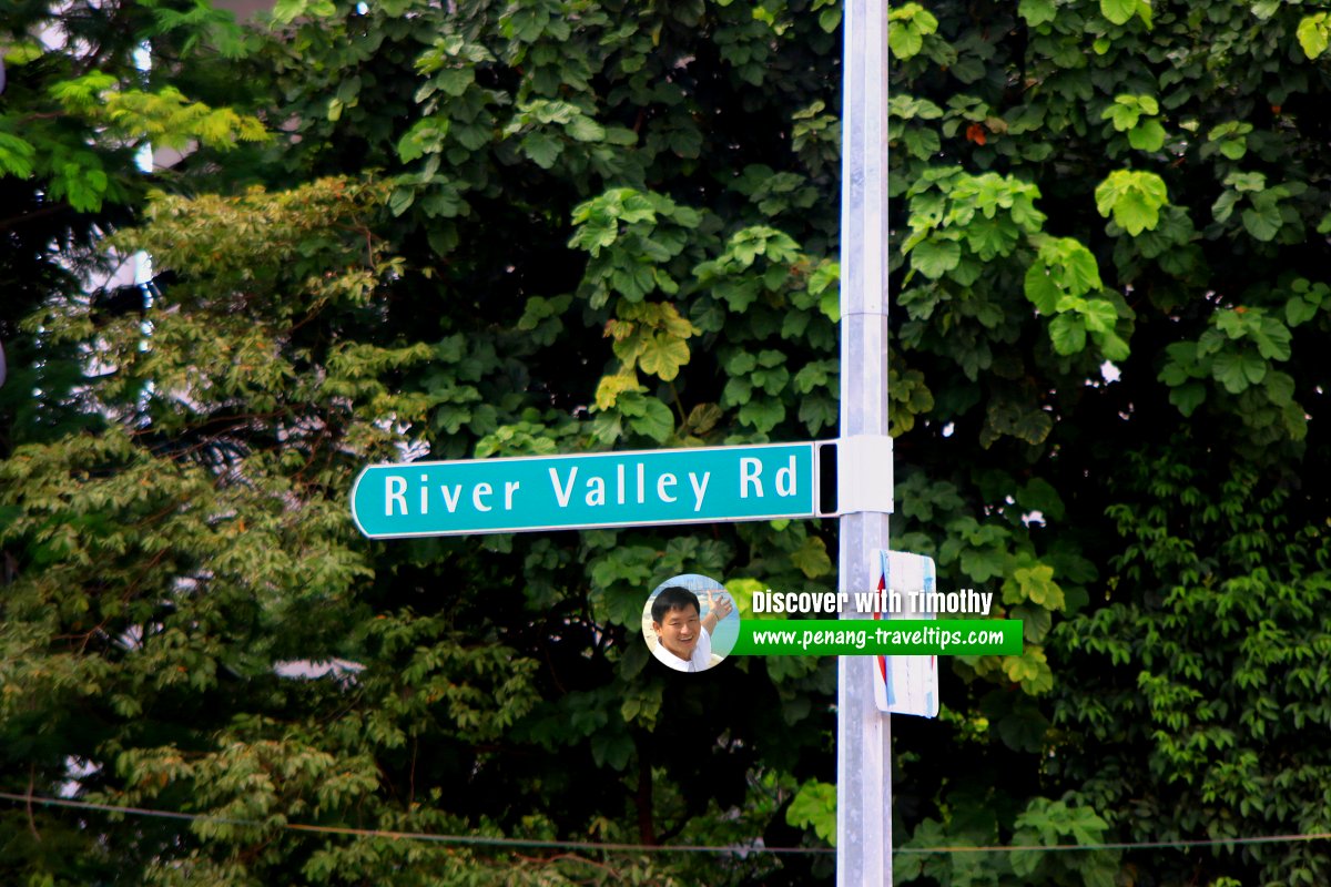 River Valley Road roadsign