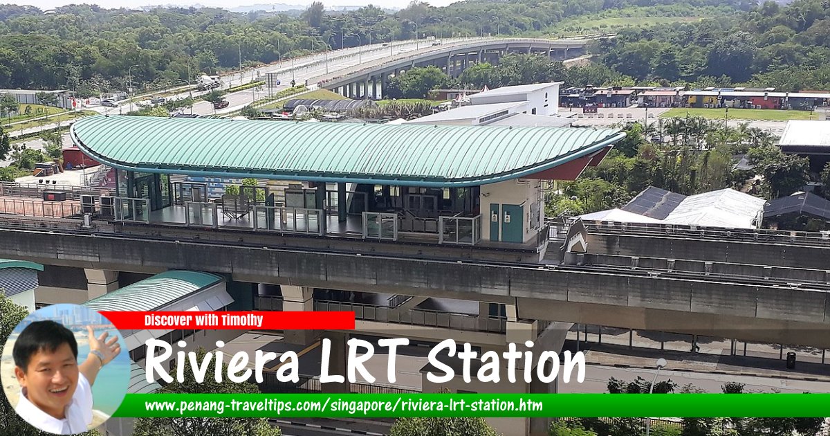 Riviera LRT Station, Singapore