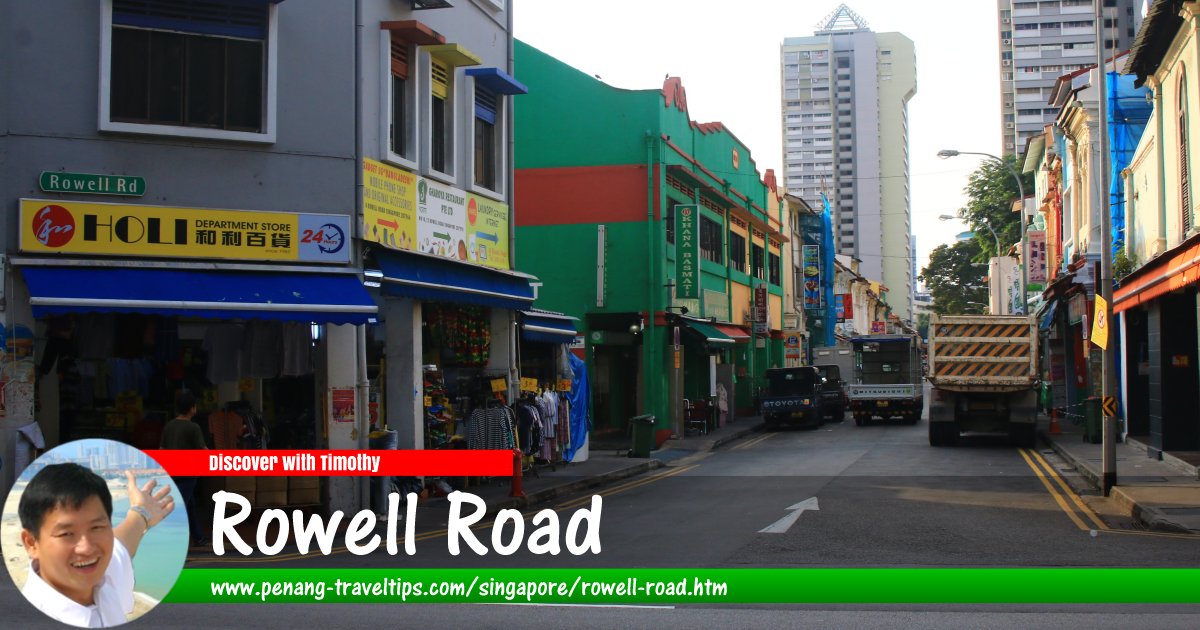 Rowell Road, Singapore
