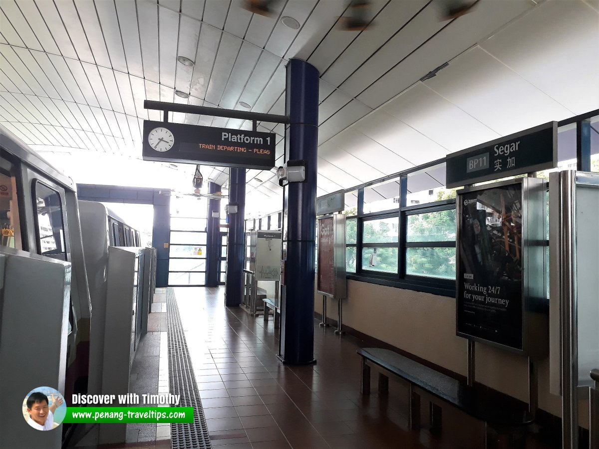 Segar LRT Station, Singapore