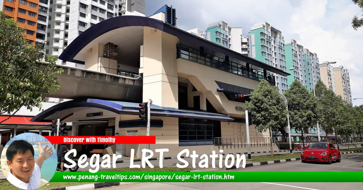 Segar LRT Station, Singapore