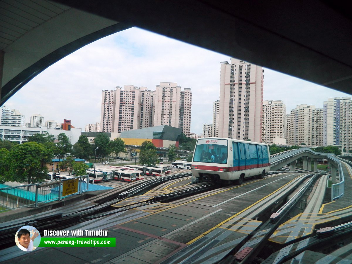 Senja LRT Station, Singapore