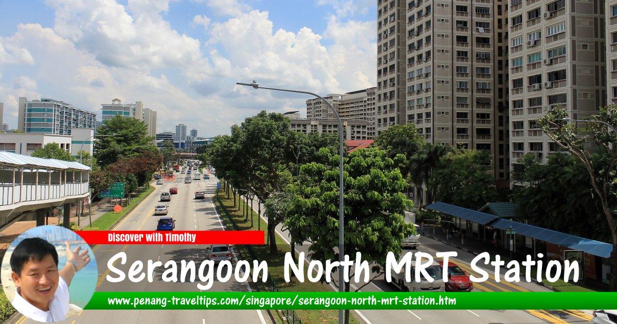 Serangoon North MRT Station, Singapore
