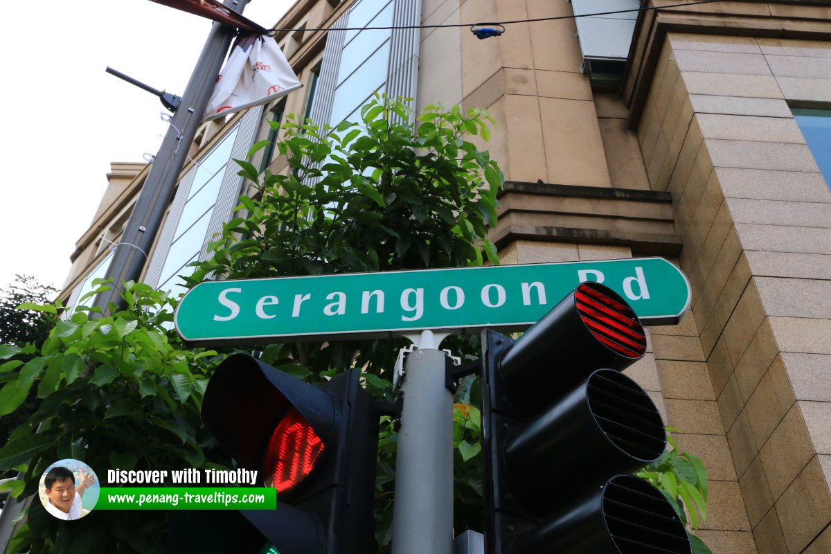 Serangoon Road roadsign