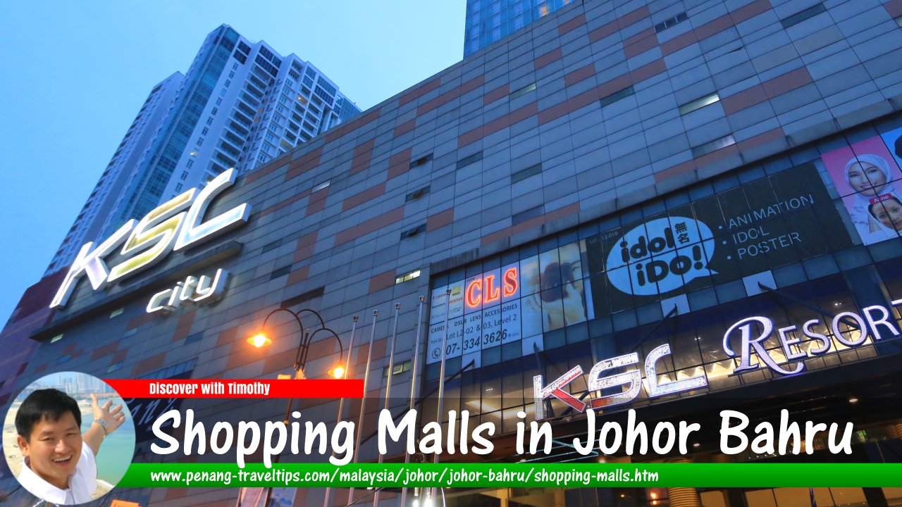 Shopping Malls in Johor Bahru