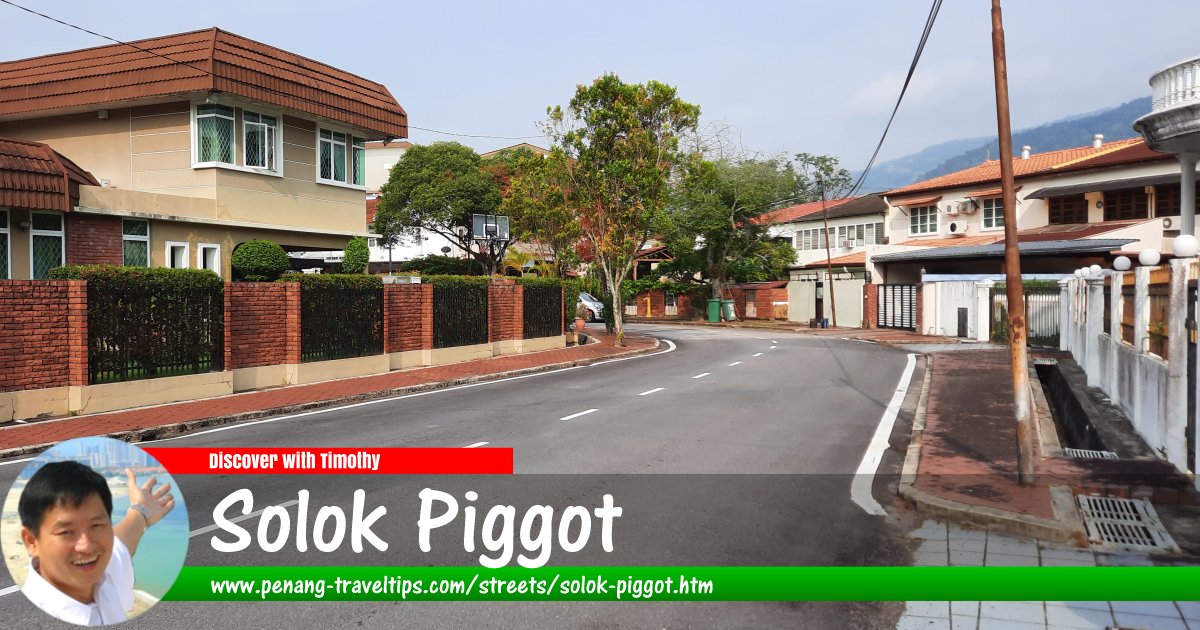 Solok Piggot, George Town, Penang