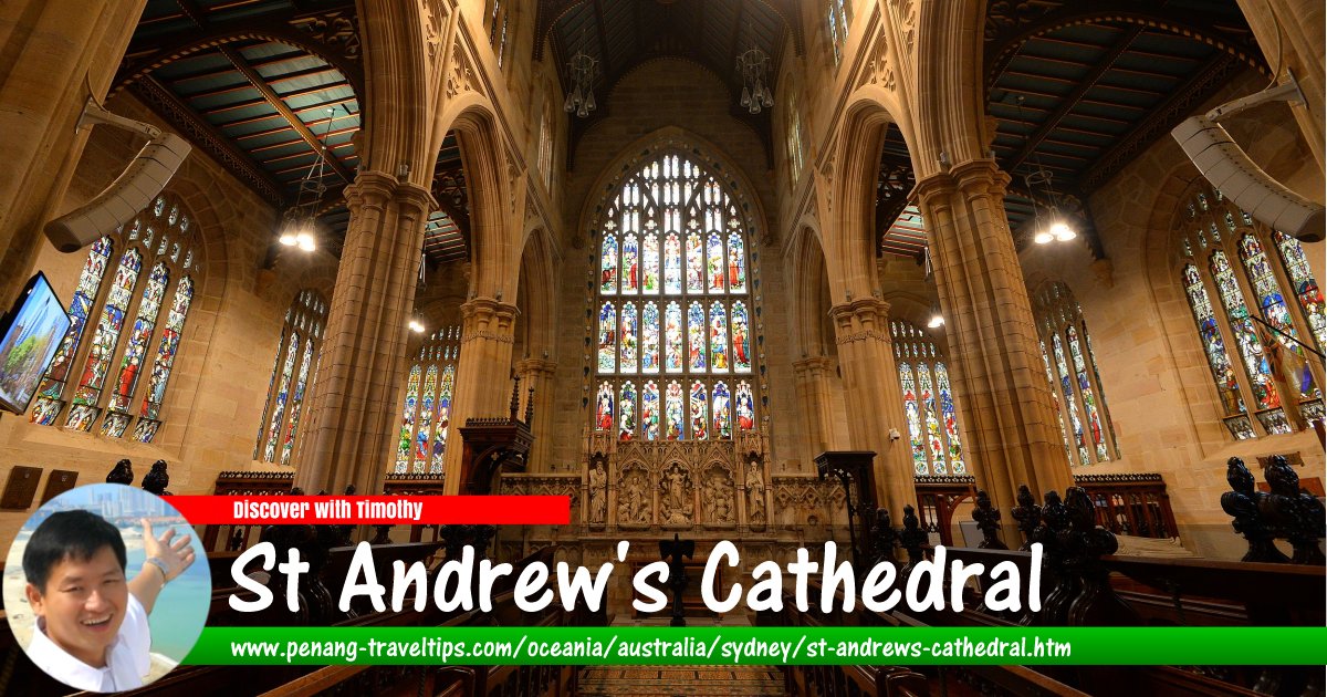 St Andrew's Cathedral, Sydney