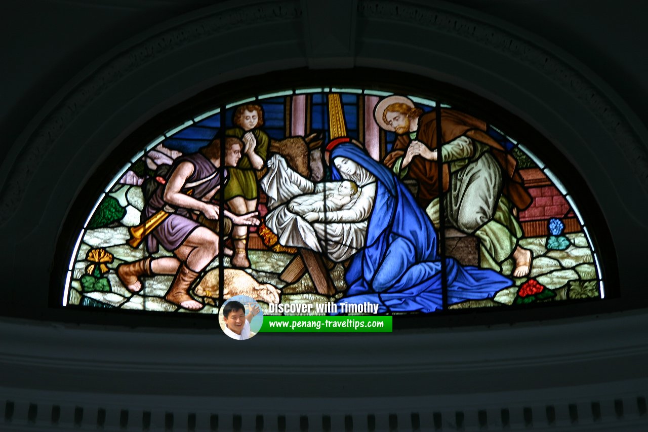 Stained glass, St Joseph's Novitiate