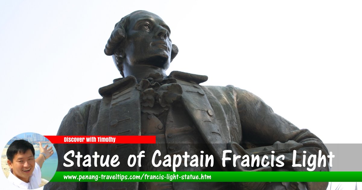 Statue of Captain Francis Light