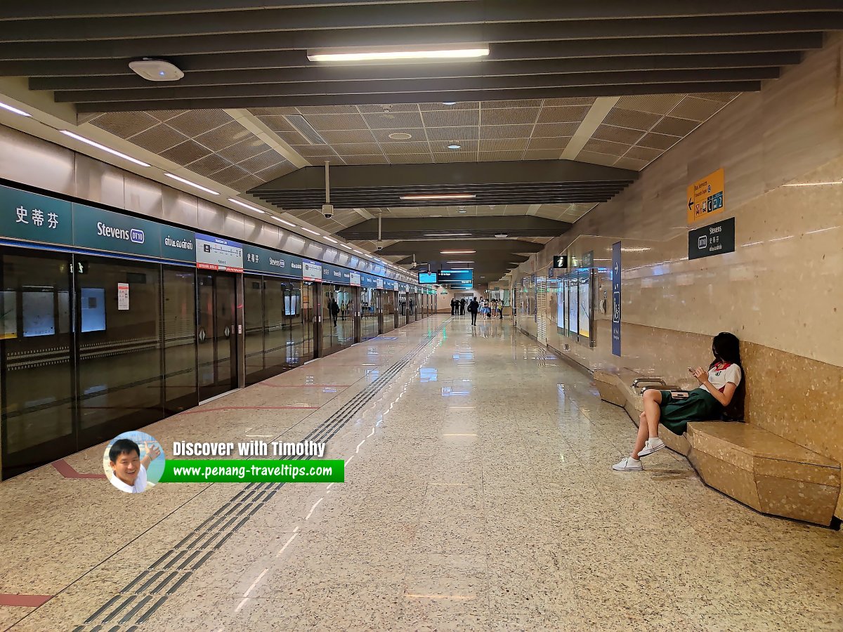 Stevens MRT Station, Singapore