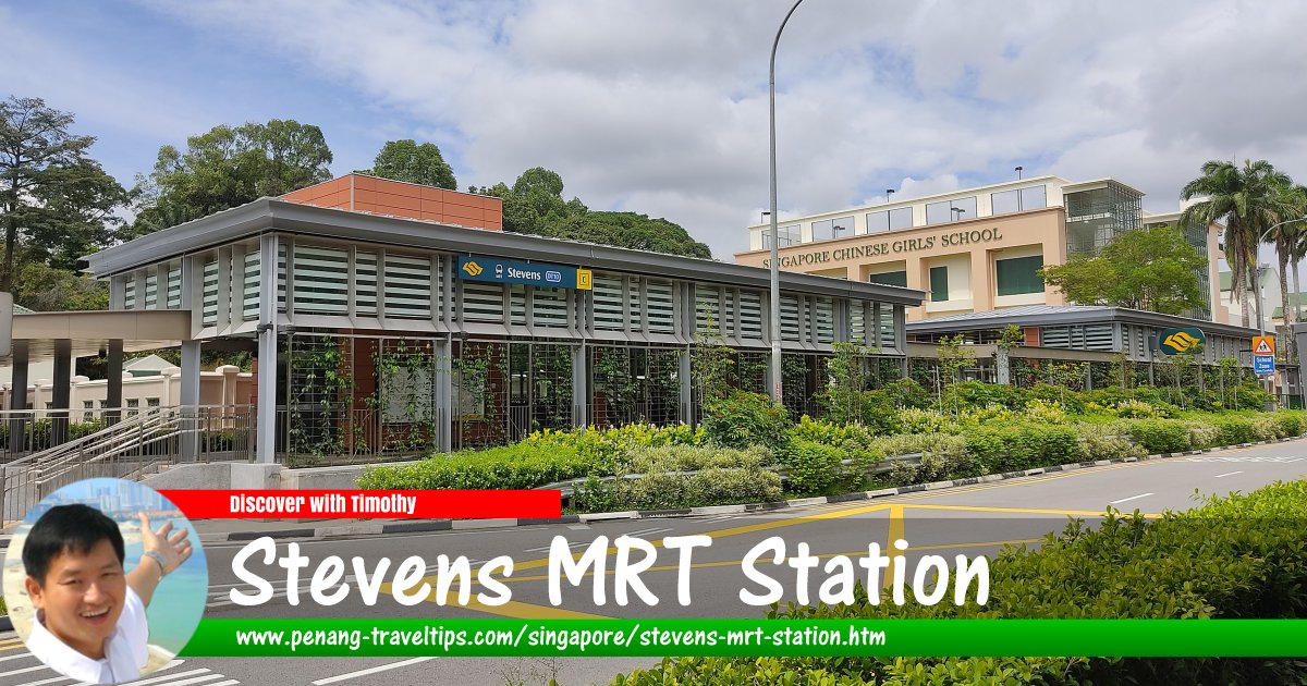 Stevens MRT Station, Singapore